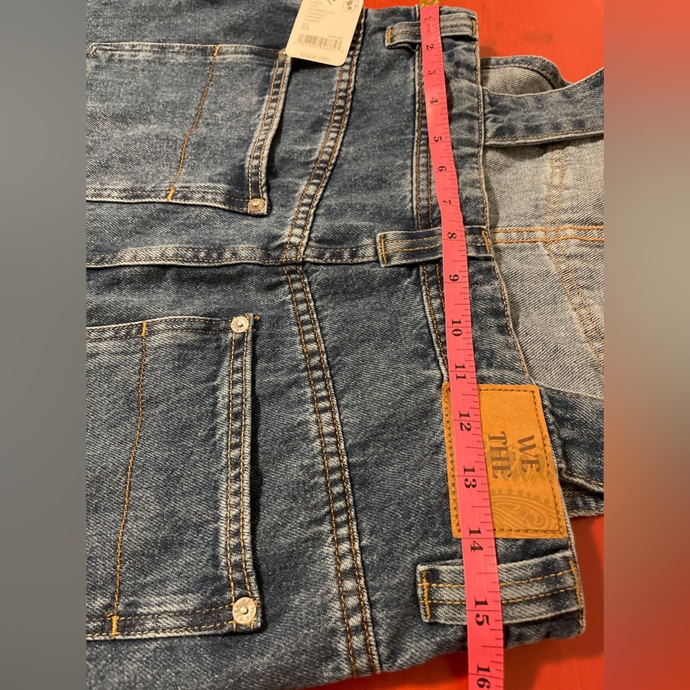 NEW Free People We The Free Bardot Denim Skirtall - Picture 11 of 14
